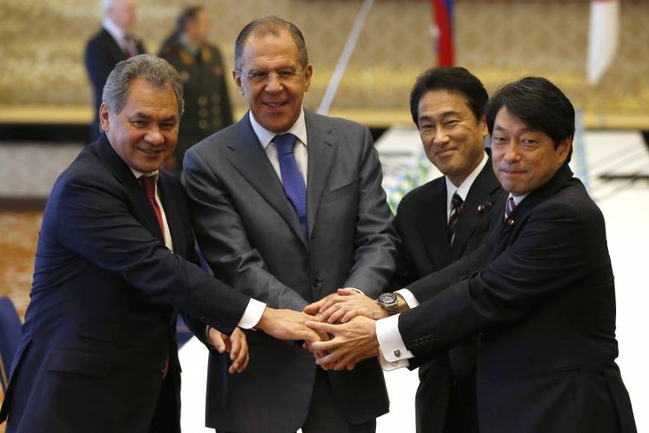 Japan, Russia agree to cooperate on security  - ảnh 1