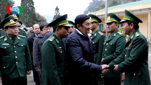 President Truong Tan Sang visits Ha Giang province - ảnh 2