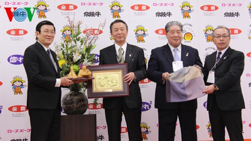 State President Truong Tan Sang visits Japan - ảnh 1