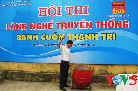 Thanh Tri village holds steamed rice pancake making contest - ảnh 6
