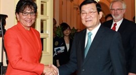 President Sang receives US Secretary of Commerce - ảnh 1