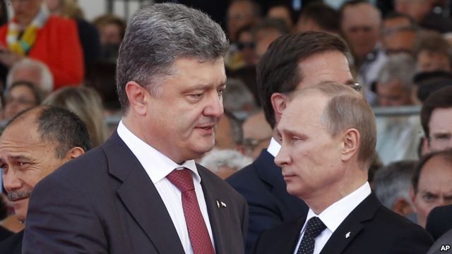 Putin Meets Obama, Poroshenko on D-Day Event Sidelines  - ảnh 1