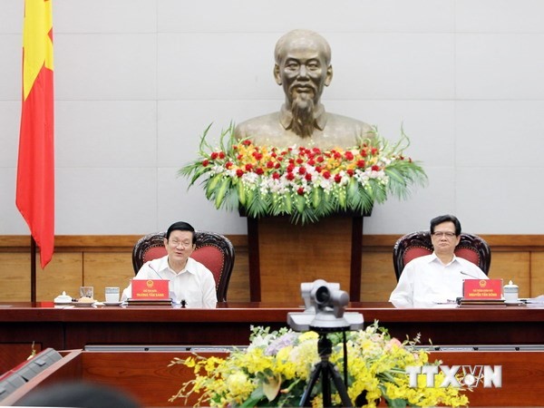The Central Steering Committee on Judicial Reform works with the Government Party organization - ảnh 1