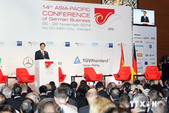 PM attends 14th Asia-Pacific Conference of German Business  - ảnh 1