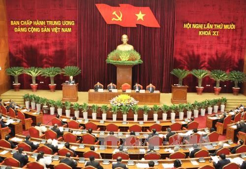 10th meeting of 11th Party Central Committee closes  - ảnh 1