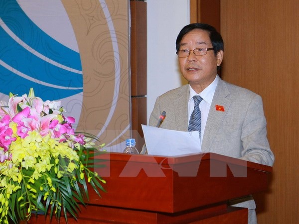 Press conference on the 132nd General Assembly of the Inter Parliamentary Union - ảnh 1