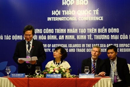 Int’l conference: artificial islands’ impacts in East Sea - ảnh 1
