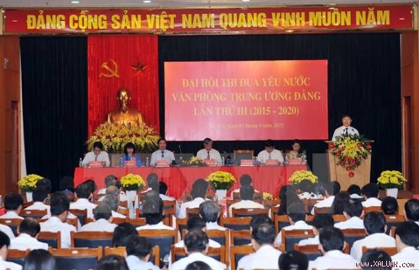 Party Central Committee Office holds national patriotism congress - ảnh 1