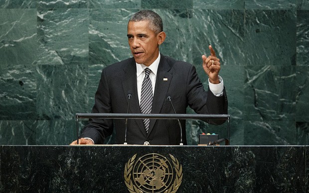 Obama: US upholds basic principles in resolving disputes through international law - ảnh 1
