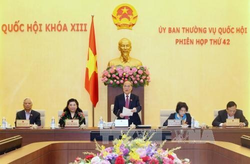 NA Standing Committee convenes 42nd session - ảnh 1