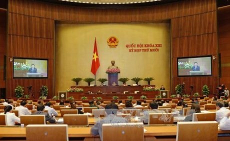 National Assembly deputies discussed draft law on international treaties - ảnh 1