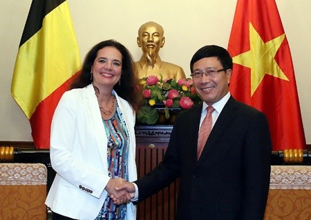 Belgium’s Senate President concludes visit to Vietnam - ảnh 1