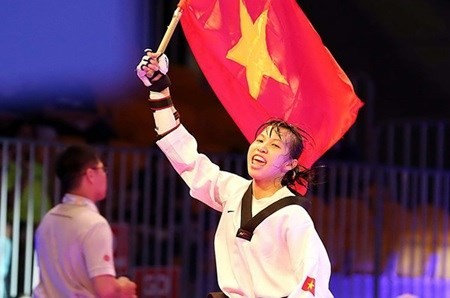 Vietnamese taekwondo artist wins best athlete in Morocco - ảnh 1