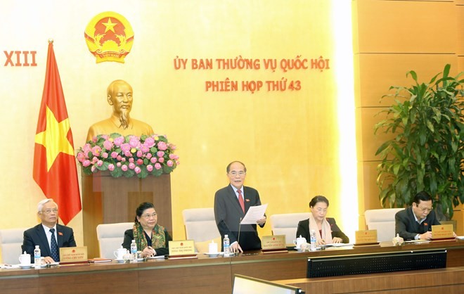 NA Standing Committee convenes its 43rd session - ảnh 1