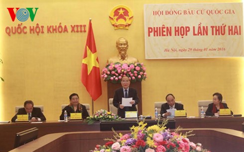 National Election Council holds the 2nd meeting - ảnh 1