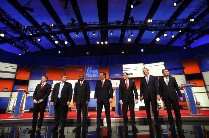 US elections: GOP candidates enter 8th discussion - ảnh 1