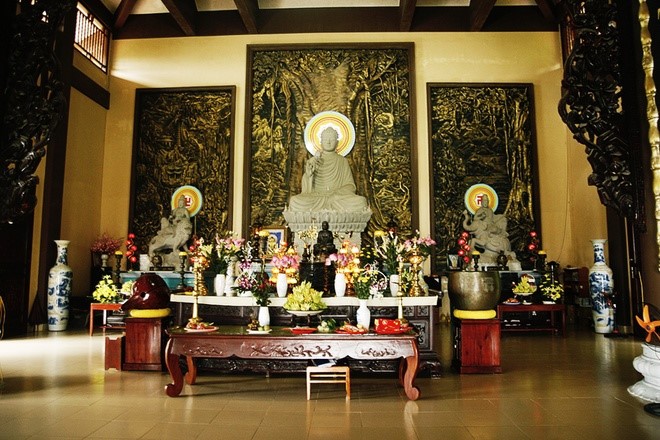 Truc Lam Tay Thien Zen Monastery- a beautiful monastery - ảnh 3