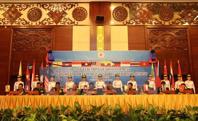 13th ASEAN Chiefs of Defence Forces Informal Meeting (ACDFIM – 13) closes in Vientiane - ảnh 1