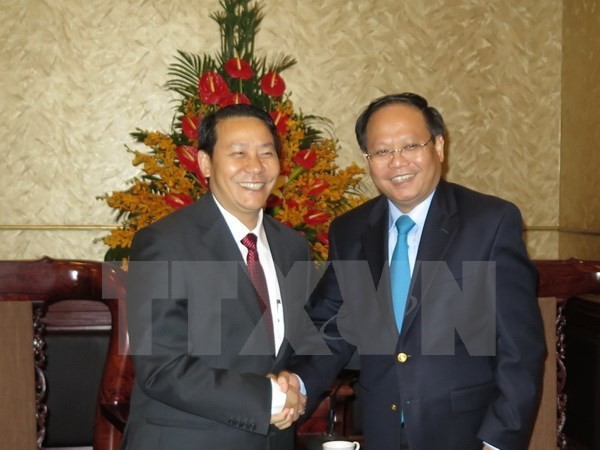 HCM City fosters trade ties with Lao province - ảnh 1