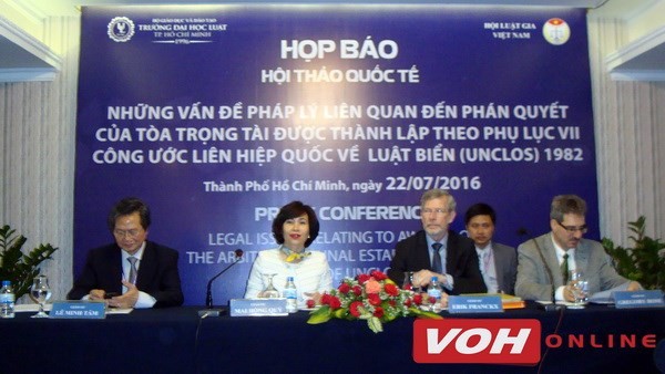  International workshop on legal issues related to PCA’s rulings  - ảnh 1