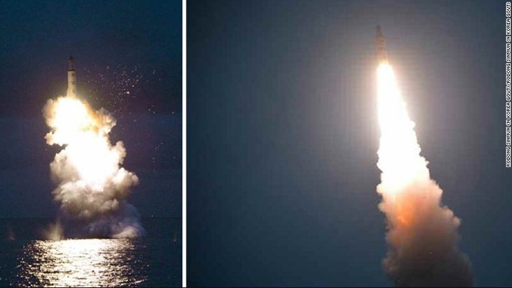 South Korea, US, Japan seek retaliatory actions over North Korea’s missile launch - ảnh 1