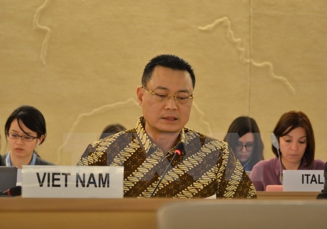On behalf of ASEAN, Vietnam commits to implement UPR - ảnh 1