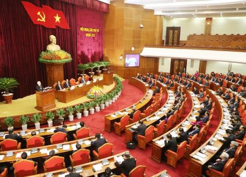 The 4th session of the 12th Party Central Committee continues - ảnh 1