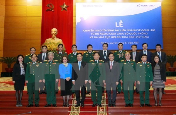Vietnam Peacekeeping Department inaugurated  - ảnh 1