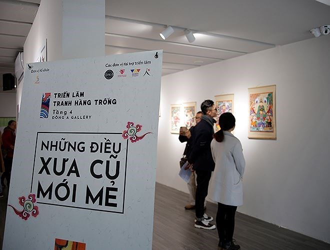 Hang Trong folk painting exhibition “The New Classics” - ảnh 2