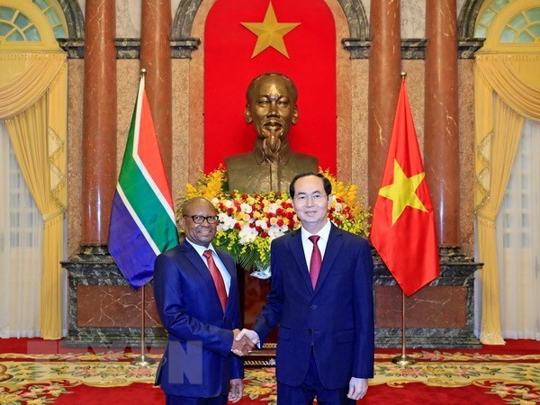 President Tran Dai Quang receives newly-accredited ambassadors - ảnh 1