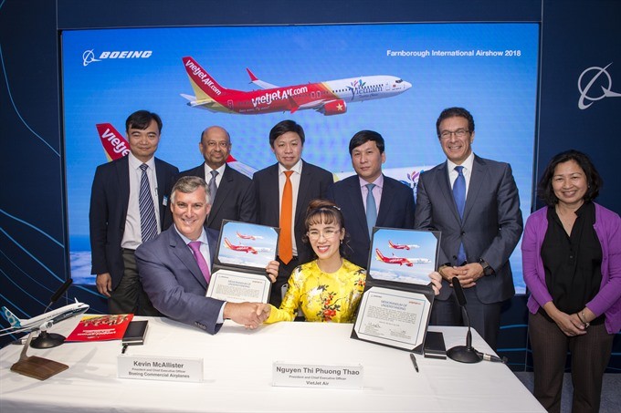 Vietjet Air to buy 100 Boeing, 50 Airbus aircraft - ảnh 1