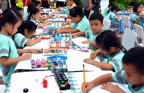 Denmark’s painting competition for Vietnamese children kicks off - ảnh 2