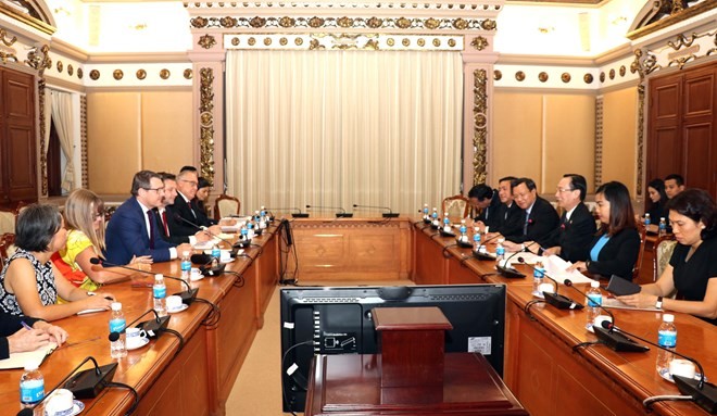 HCM City leader hosts Chief Minister of Australia’s Northern Territory - ảnh 1