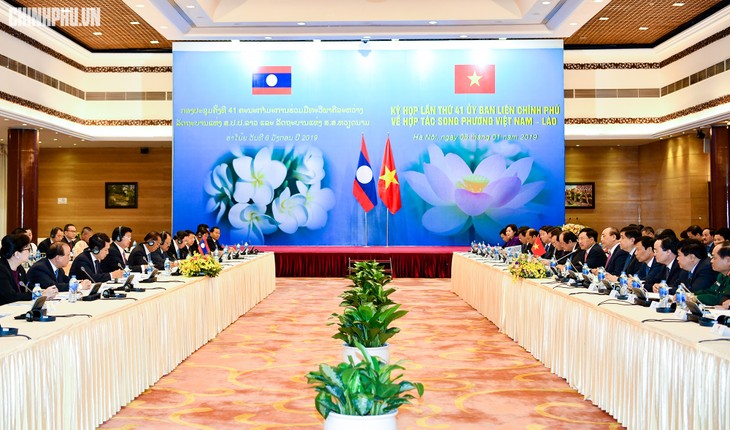 Vietnam-Laos Intergovernmental Committee convenes 41st meeting - ảnh 1