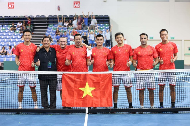 Vietnam champions at Davis Cup Group III Asia-Oceania Zone - ảnh 1