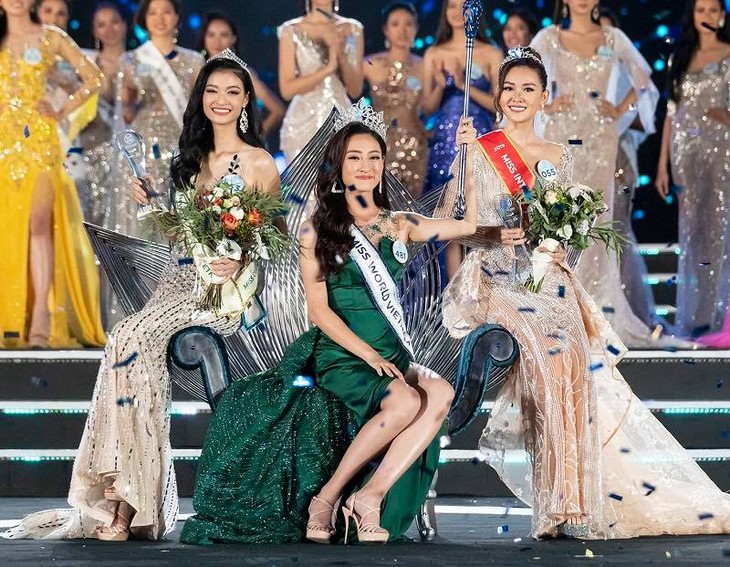 Luong Thuy Linh crowned Miss World Vietnam 2019 - ảnh 1