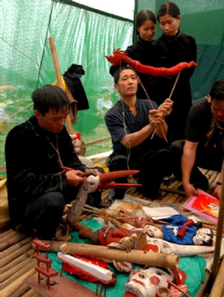 Stick puppetry of the Tay - ảnh 1