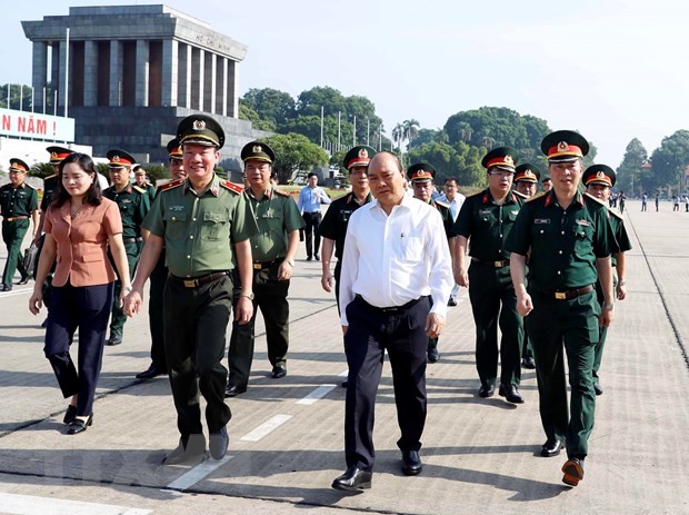 Prime Minister inspects maintenance of President Ho Chi Minh Mausoleum - ảnh 1