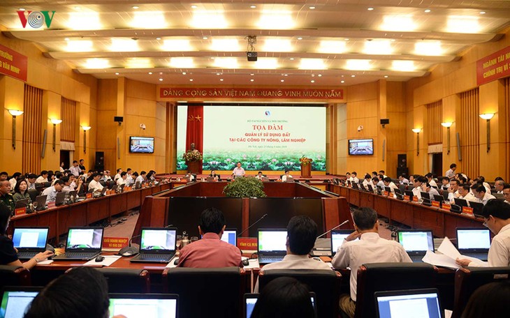 Forestry companies’ land use and management discussed - ảnh 1