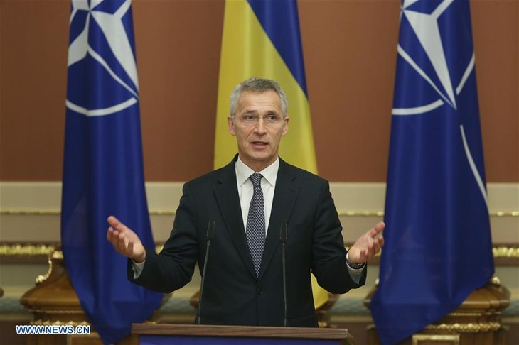 NATO chief says door remains open for Ukraine - ảnh 1