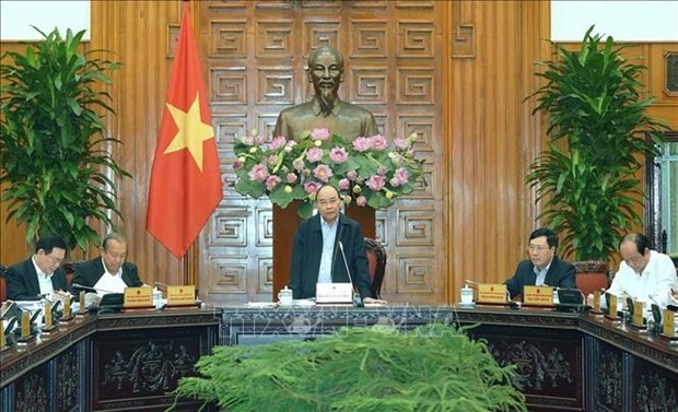 PM chairs cabinet meeting on building draft Solution 01 for 2020 - ảnh 1