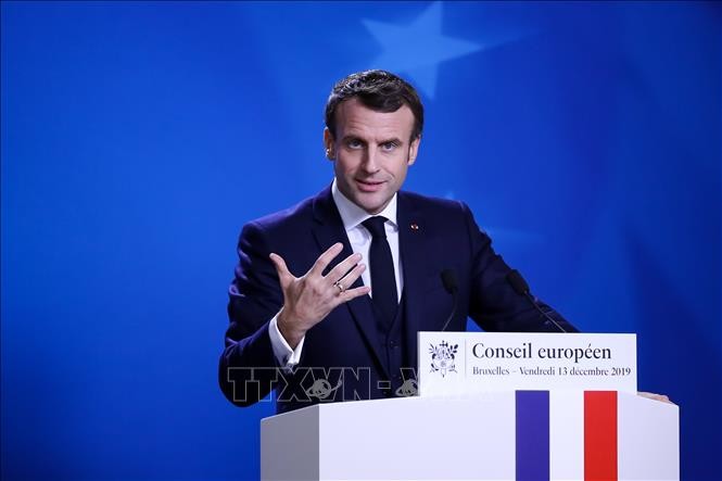 Macron vows to forgo special presidential pension - ảnh 1