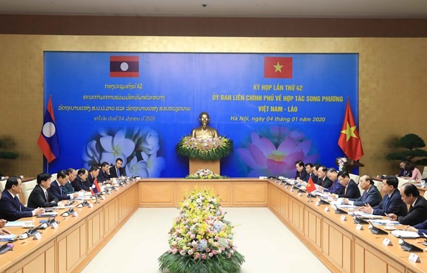 42nd meeting of Vietnam-Laos Inter-governmental Committee convenes - ảnh 1