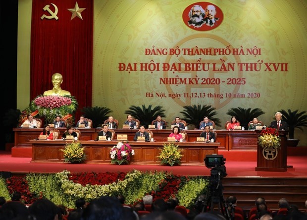 17th Party Congress sets new goals, tasks for Hanoi’s development - ảnh 1