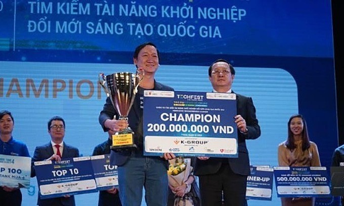 Livestream support tool wins Vietnam technopreneur contest - ảnh 1