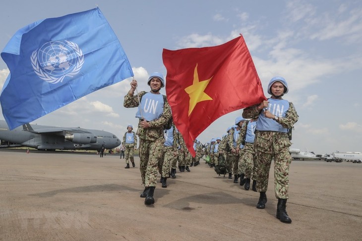 Vietnamese troops responsibly participate in UN peace keeping - ảnh 1