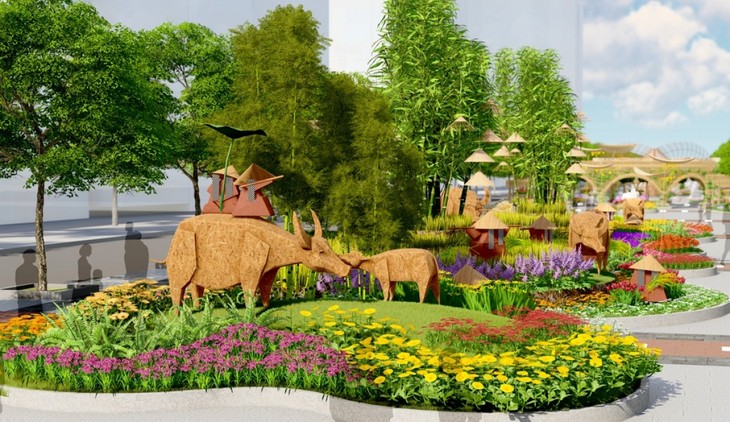 HCM City unveils draft design for 2021 Flower Street - ảnh 4