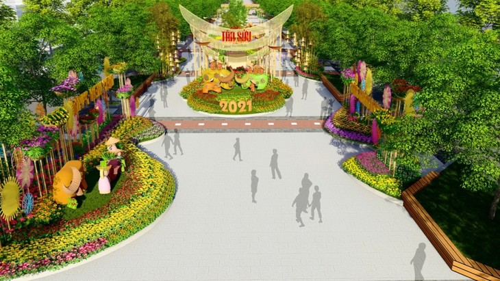 HCM City unveils draft design for 2021 Flower Street - ảnh 9