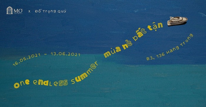 A trip through childhood in Do Trong Quy’s “One endless summer” exhibition - ảnh 1