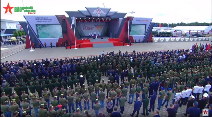 Vietnamese teams confidently compete at International Army Games 2021 - ảnh 1